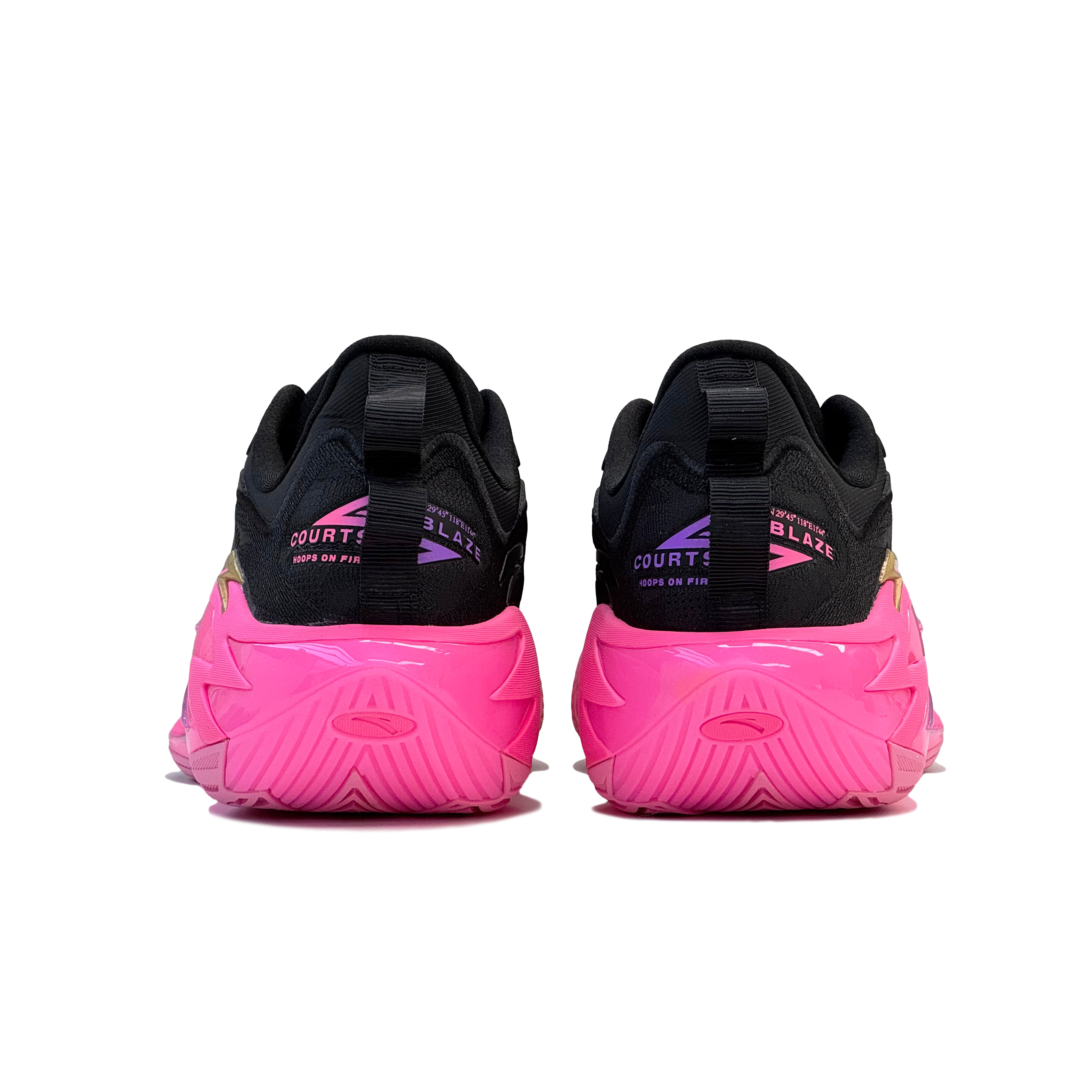 ANTA Shock Golf 7 'Black Pink'