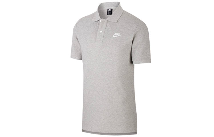 Nike Sportswear Polo Shirt 'Gray'