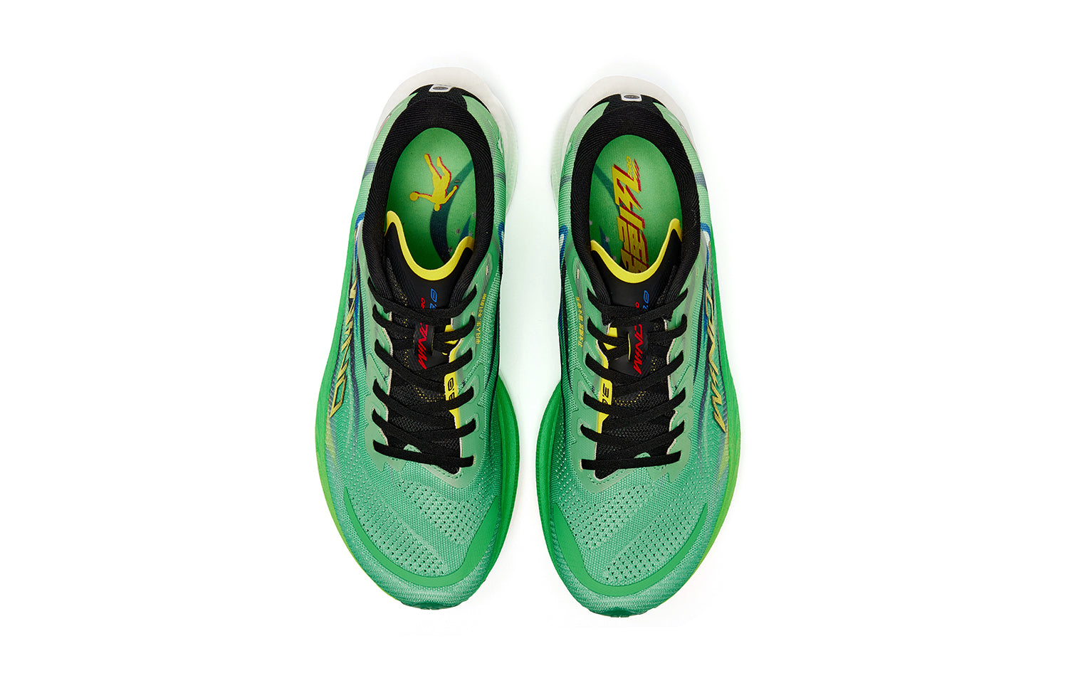 XIAOSHIHOU x QIAODAN Wind-Running 3.0 PRO Hardloopschoenen 'Green'