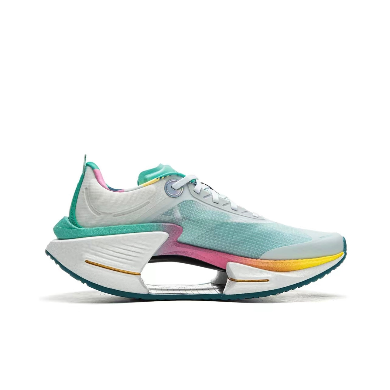 LiNing Shadow 3 Esencial ‘Blanco Verde’「Women」 - Kicksown store