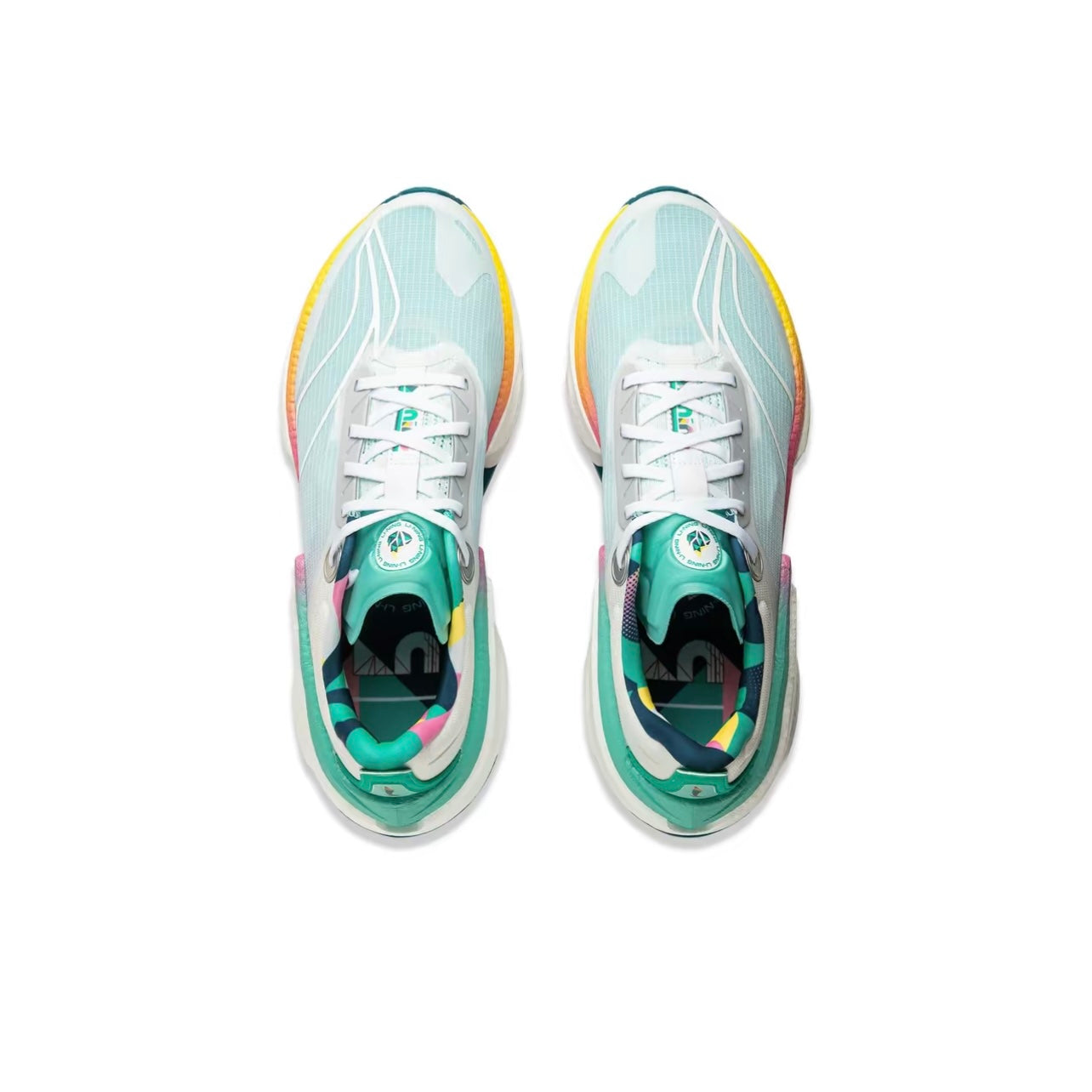 LiNing Shadow 3 Esencial ‘Blanco Verde’「Women」 - Kicksown store