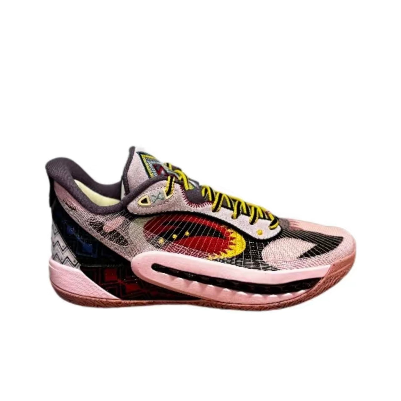 ANTA Shock Wave 6 Pro 'Pink Black Purple' - magazinul Kicksown