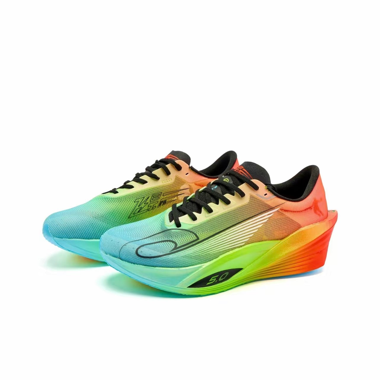 Qiaodan Feiying PB 5.0 ‘Orange Green Blue’「Women」 - Kicksown store