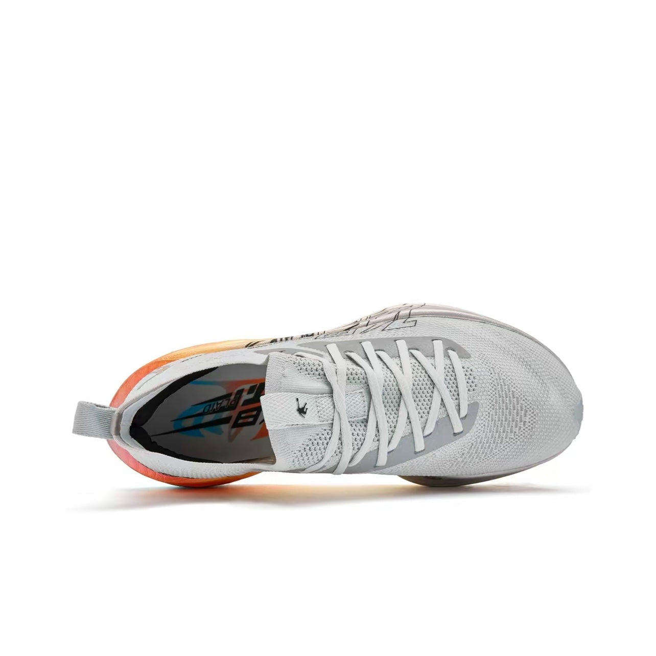 Qiaodan Feiying PLAID 1.5 ‘Grey Orange’ - Kicksown store