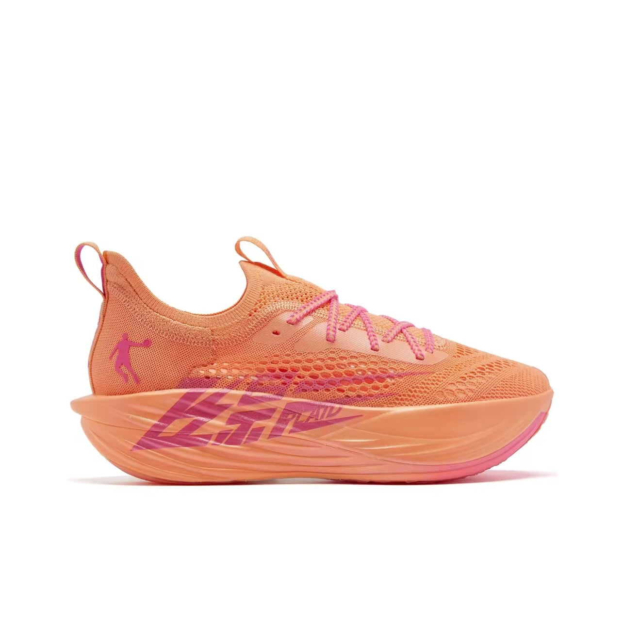 Qiaodan Feiying PLAID ‘Rose Orange’ - Kicksown store