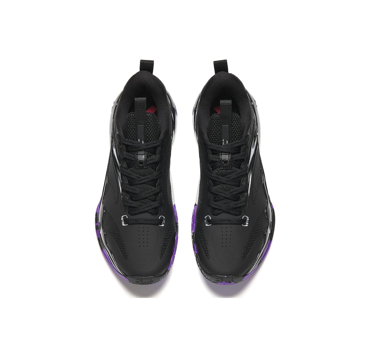 ANTA Shock Wave 4 BM 'Black Silver and Purple' - Kicksown store