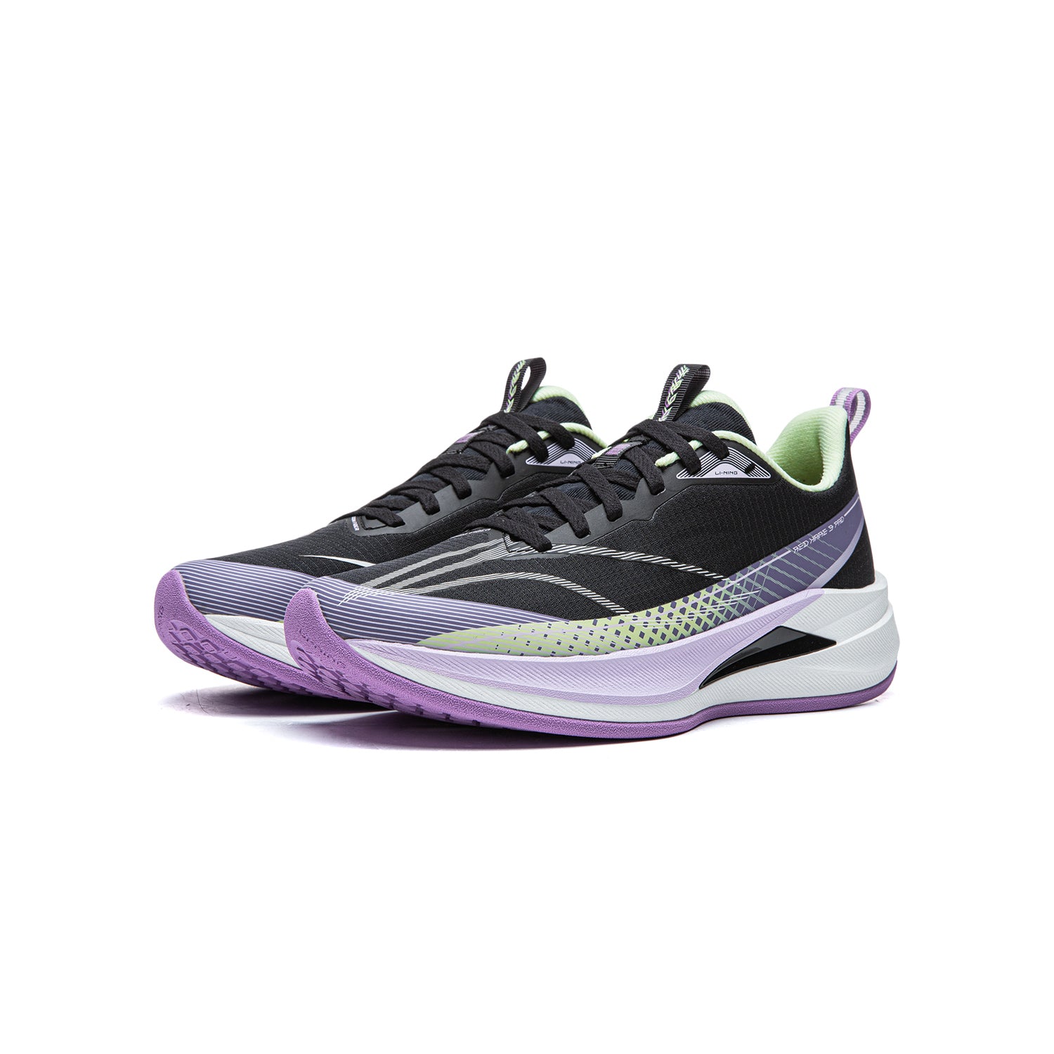 Lining Red Hare 9 PRO Kids 'Black Purple' | Running Shoes