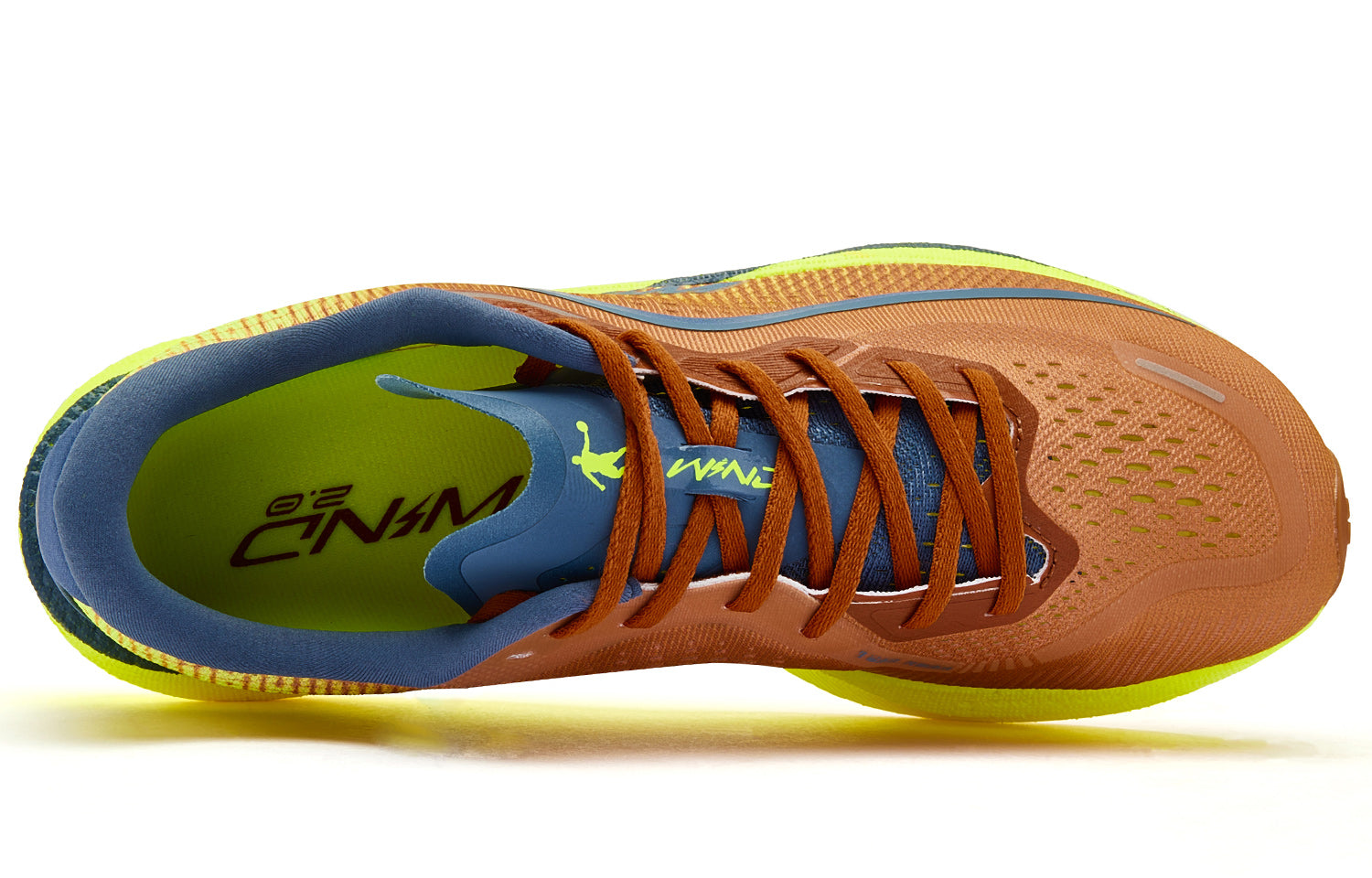 QIAODAN Wind-Running 2.0 Hardloopschoenen 'Bright Yellow'