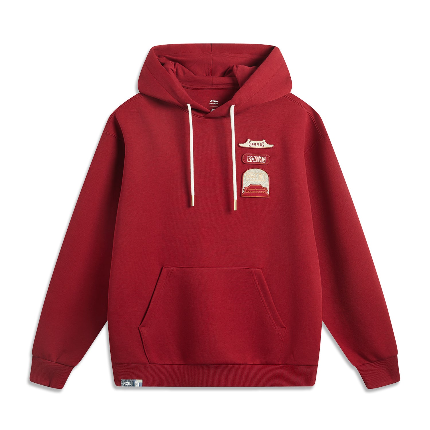 LiNing x Forbidden City Rijin Doujin Collection Sweatshirt Unisex 'Deep Rich Rojo'
