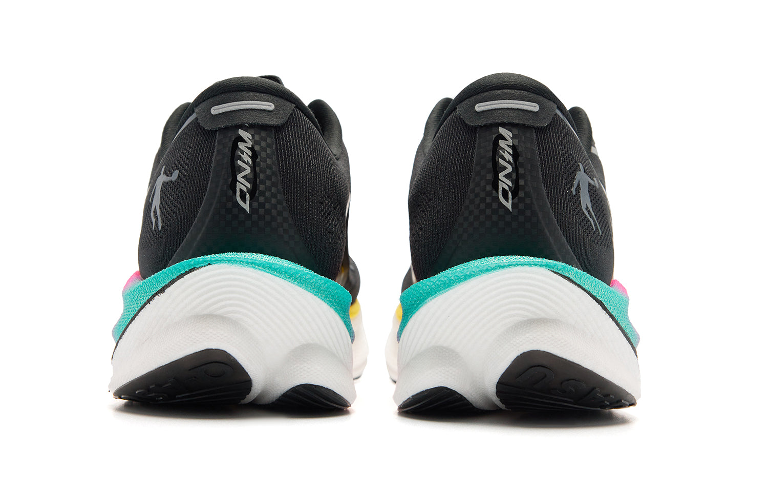 QIAODAN Wind-Running 3.0 Hardloopschoenen 'Black White'
