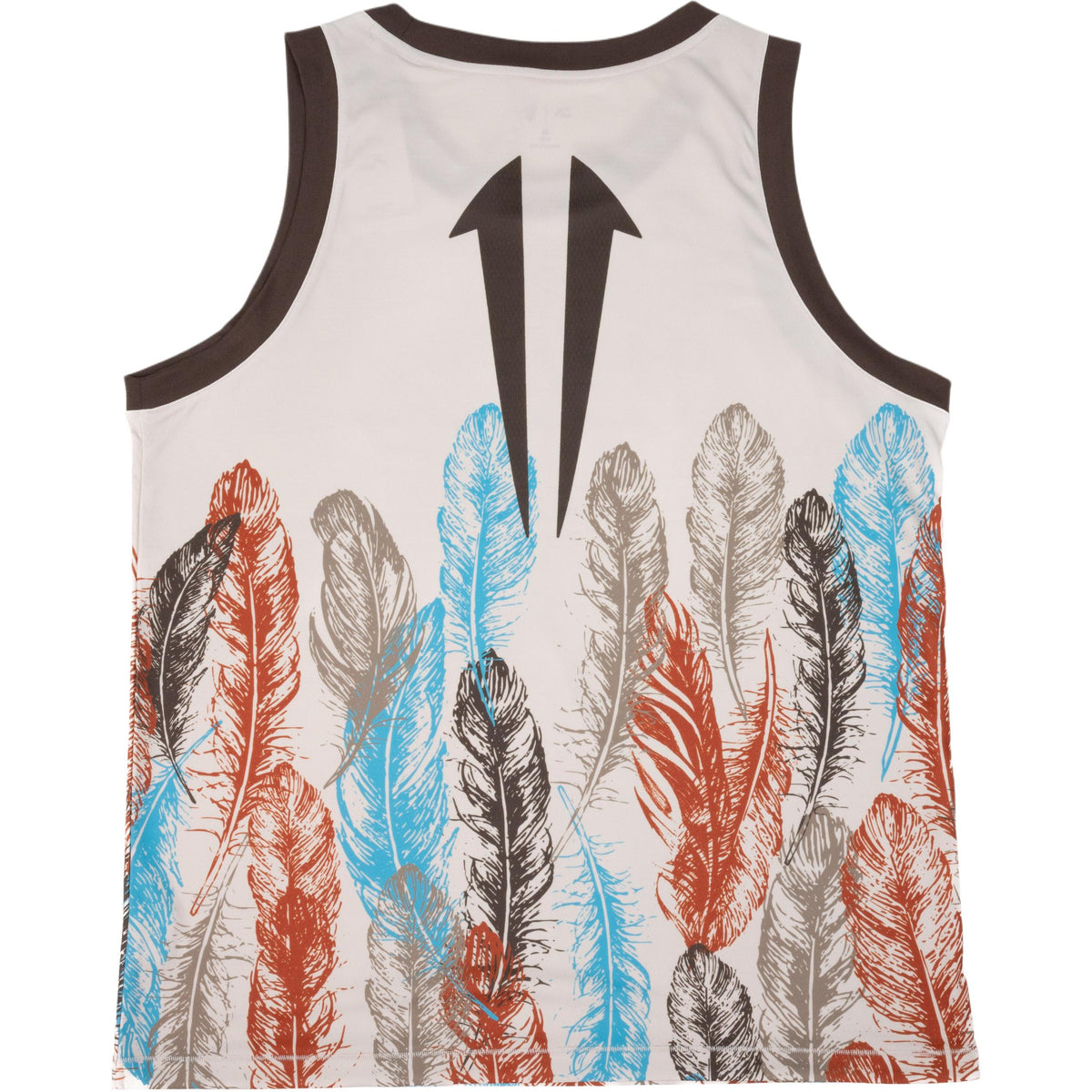 Anta Tank Top Unisex 'Mud Gray' All Over Print
