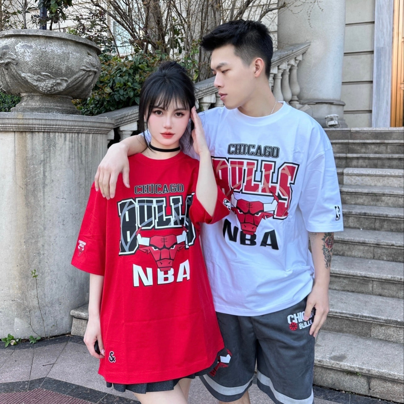 JACK JONES x NBA T-Shirt 'Bulls'