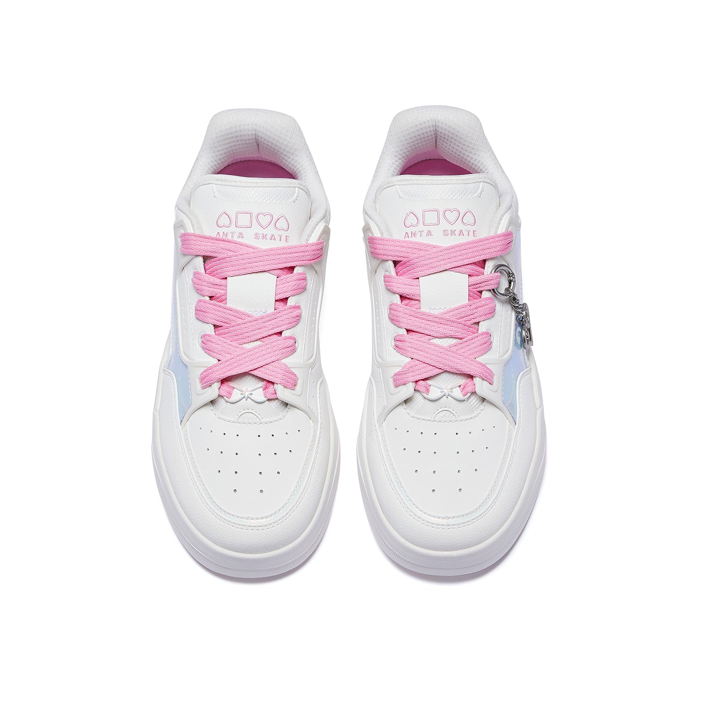 HonkaiStarRail x ANTA Skateboard Chaussures 'Blanc Rose'