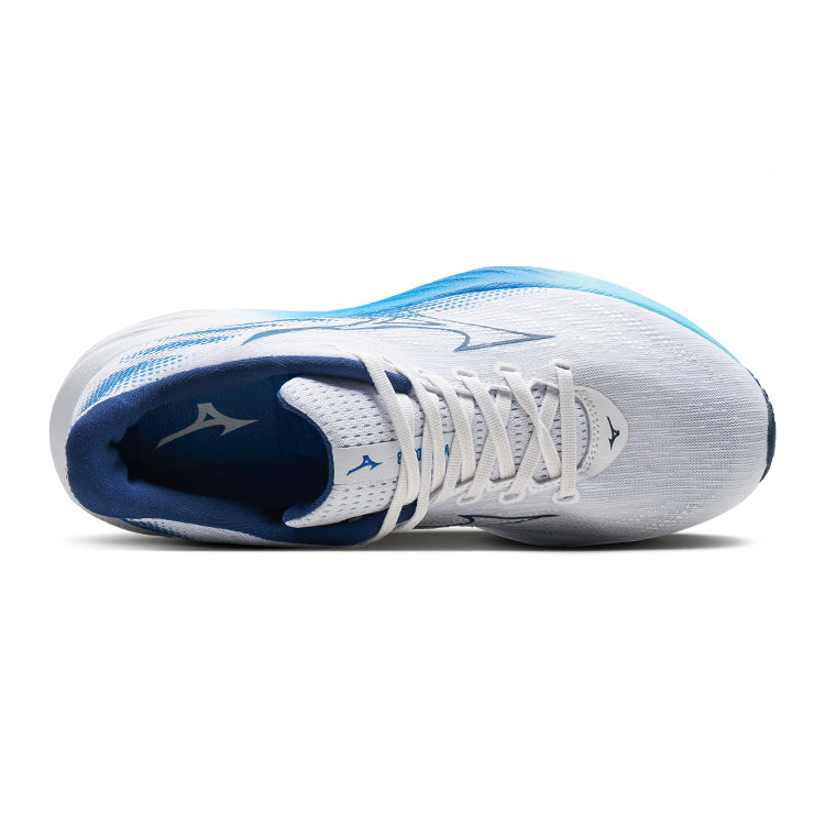Mizuno Wave Rider 28 'White Estate Blue' | Running Shoes