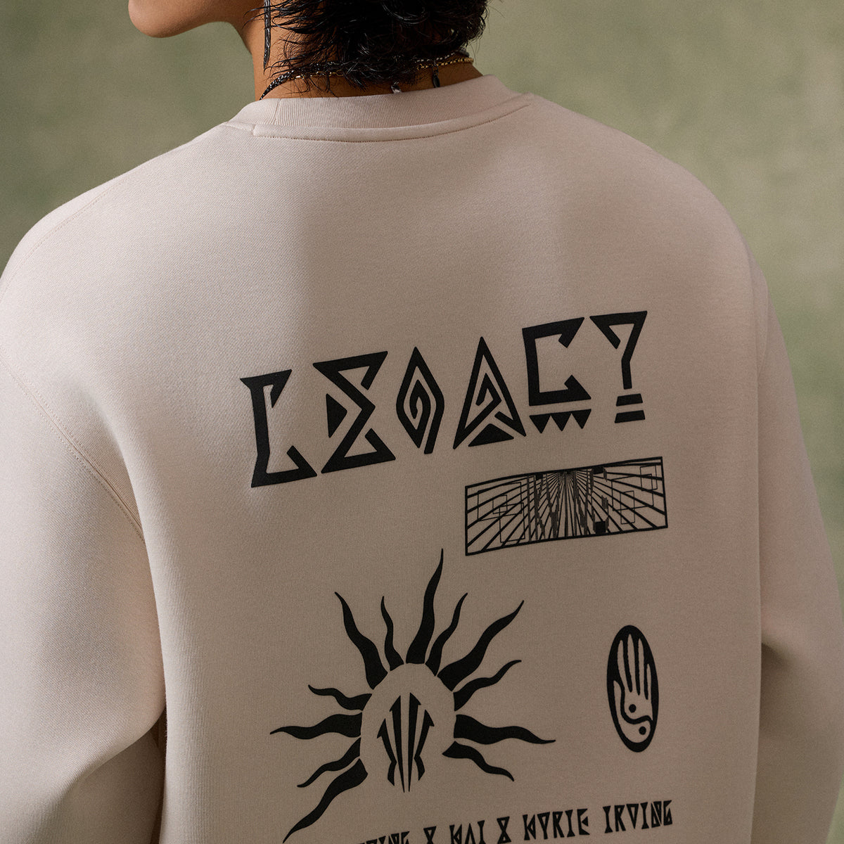 Anta KAI Pullover Sweatshirt 'Mud Gray'