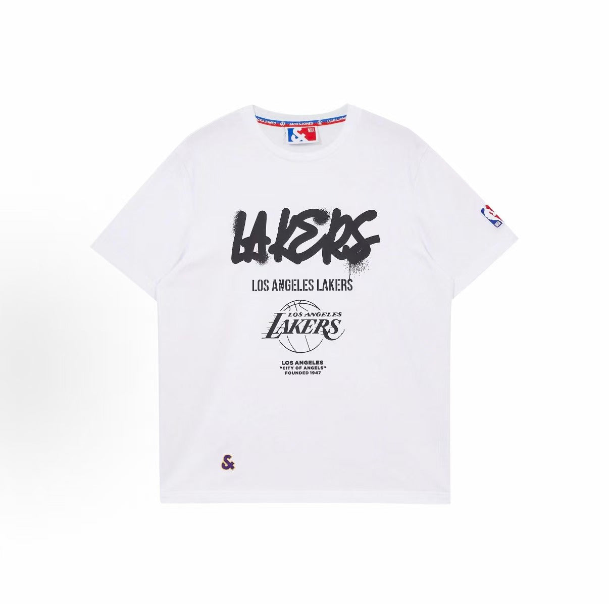JACK JONES x NBA Short Sleeve Tee 'Lakers'