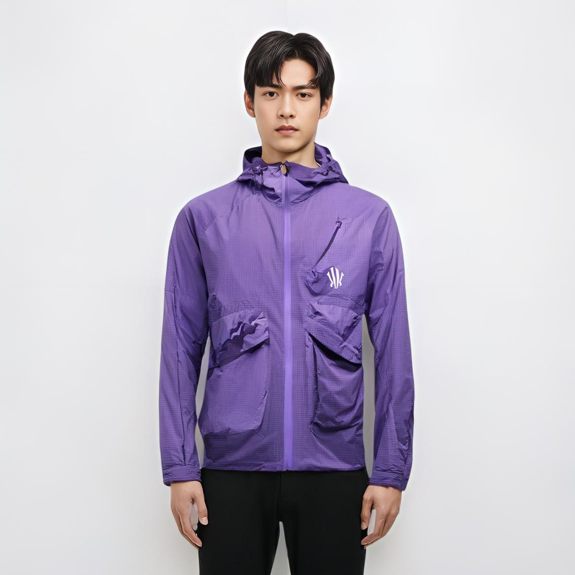 Anta KAI Jackets & Coats 'Purple'