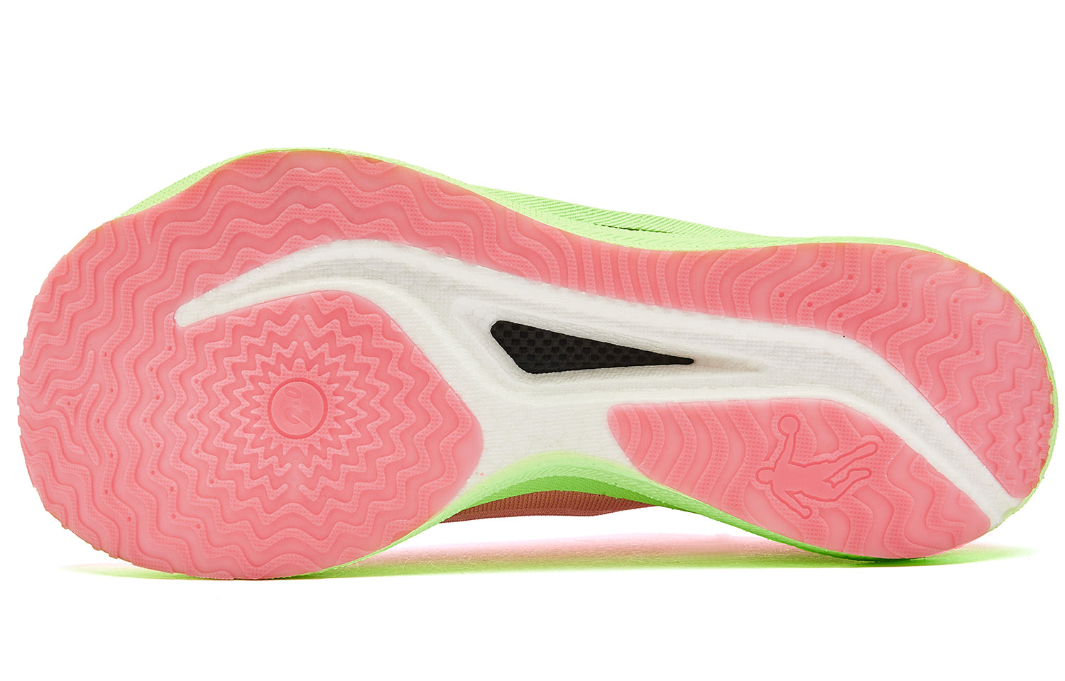 QIAODAN Wind-Running 2.0 PRO Hardloopschoenen 'Honeydew Pink Gull Cyan'