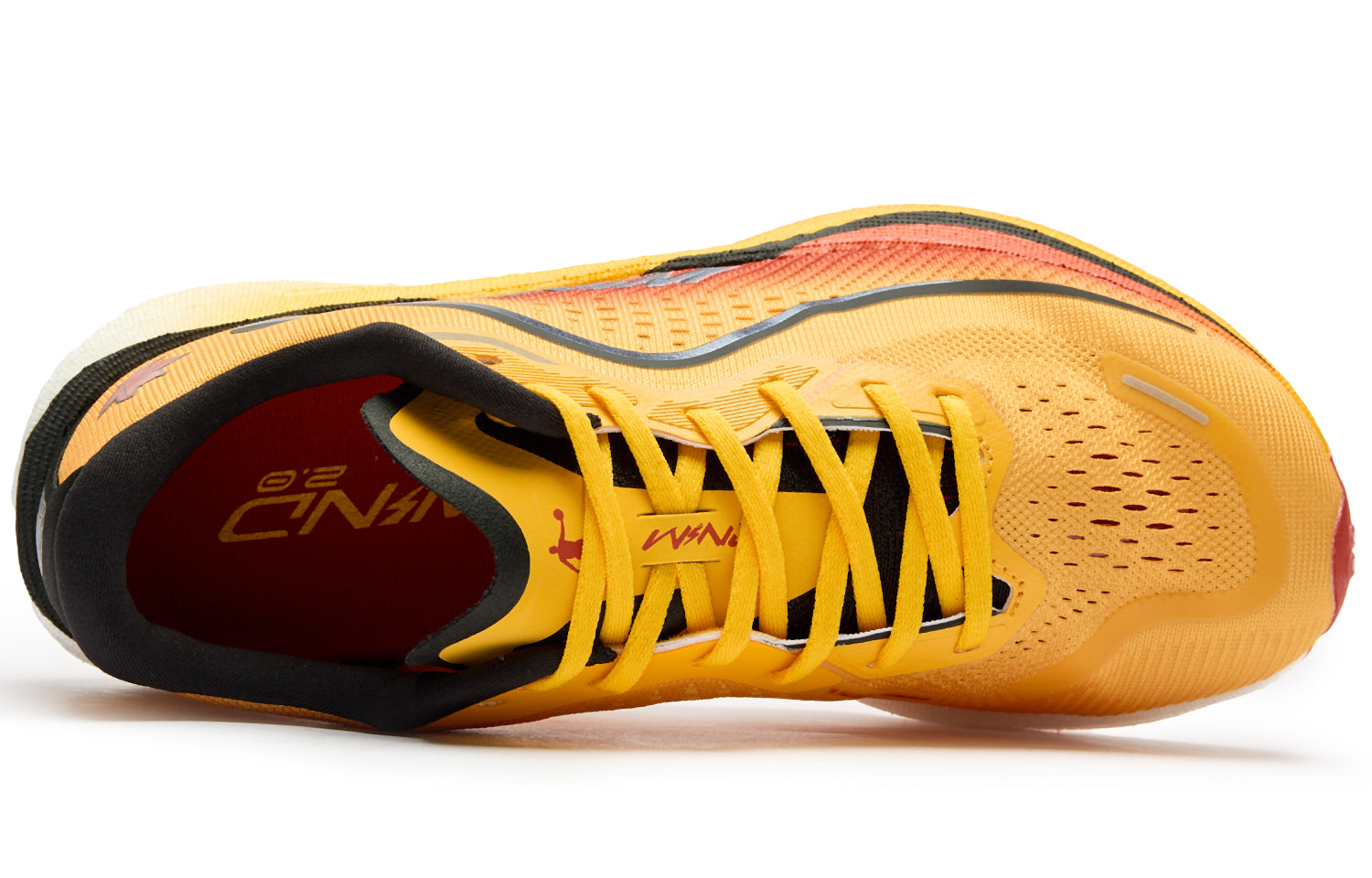 QIAODAN Wind-Running 2.0 chaussures de running 'Jaune Orange'