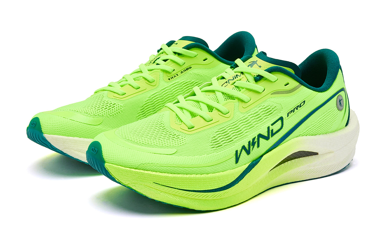QIAODAN Wind-Running 2.0 PRO Hardloopschoenen 'Abyss Green'