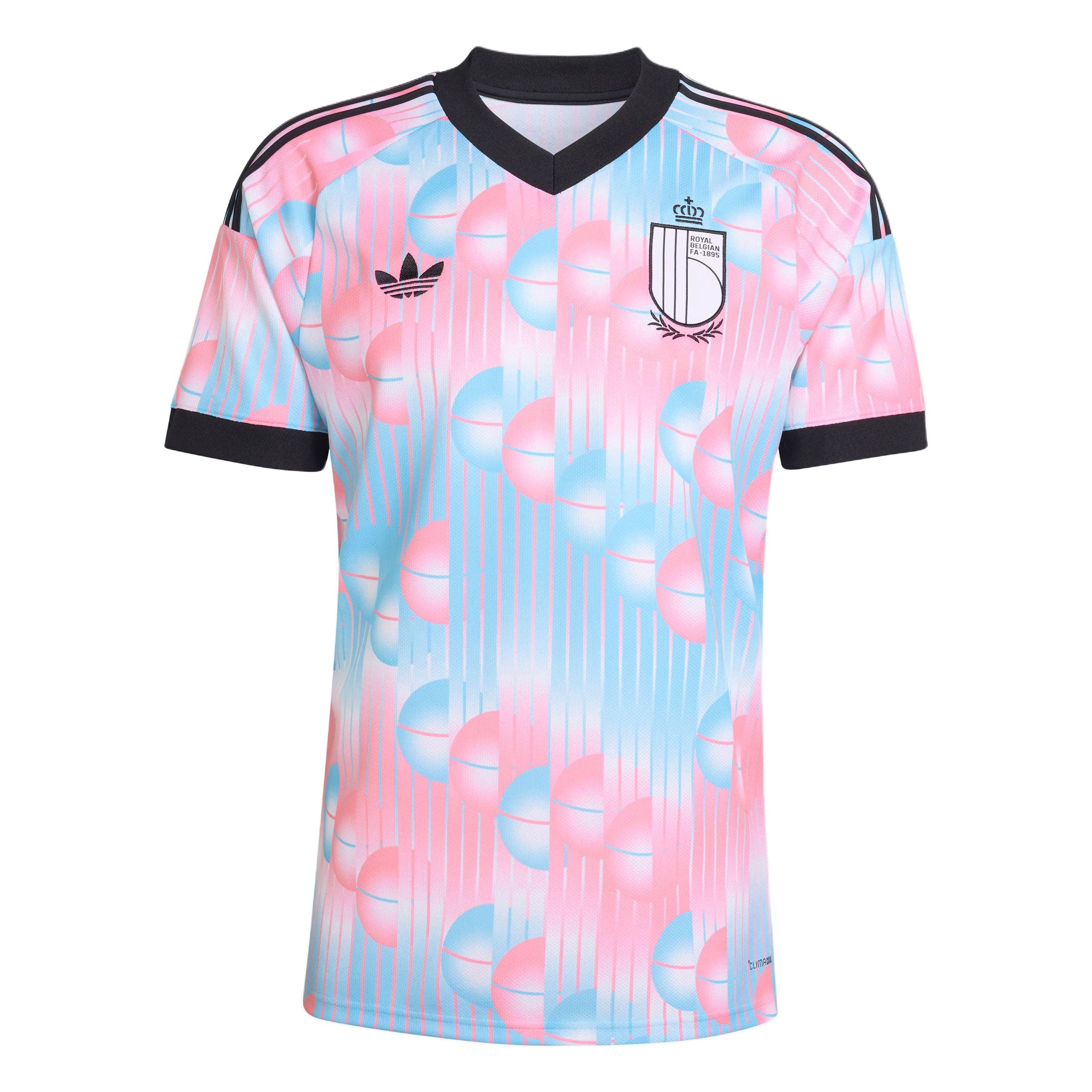 Adidas Originals Soccer Jersey 'Blue/Pink/Black'