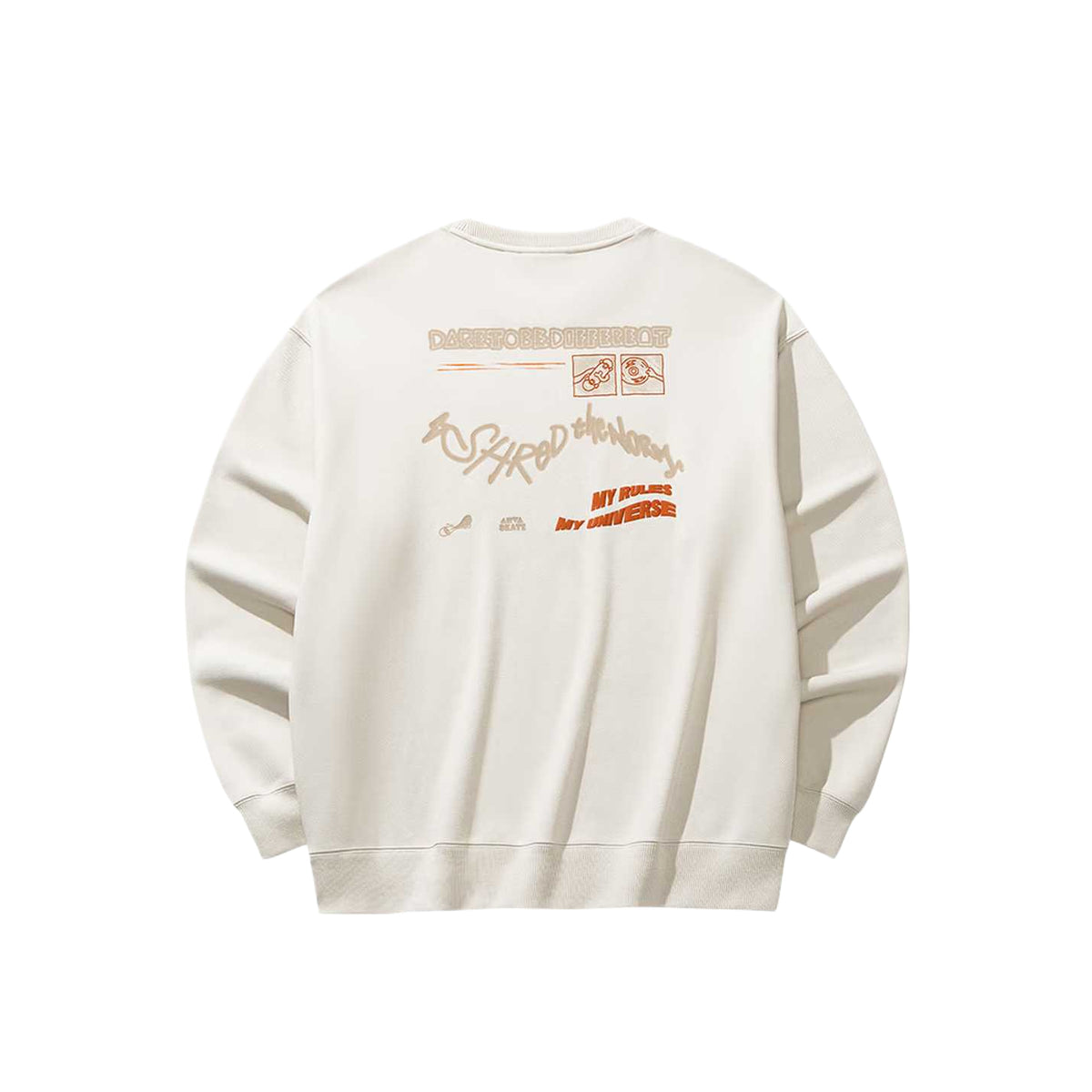 ANTA Life Collection Sweatshirts 'Ecru'