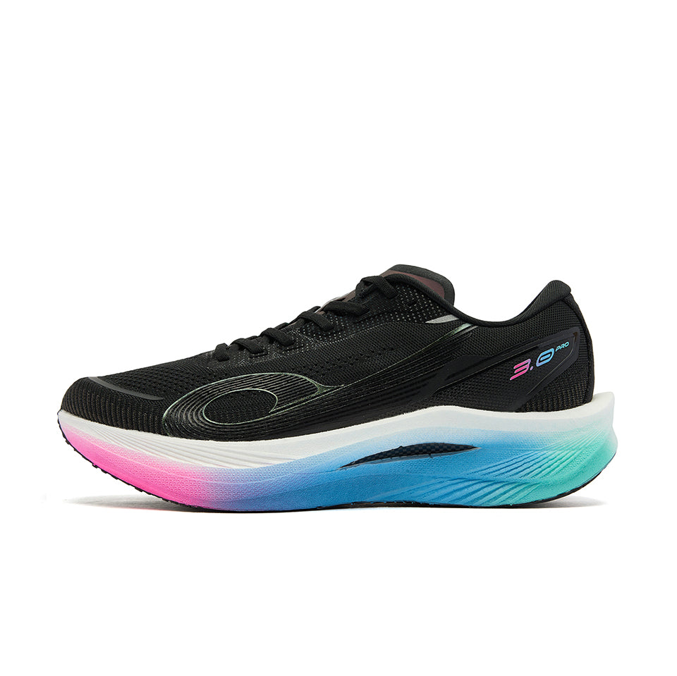 QIAODAN Wind-Running 3.0 PRO 'Black Blue'「Women」 | Running Shoes