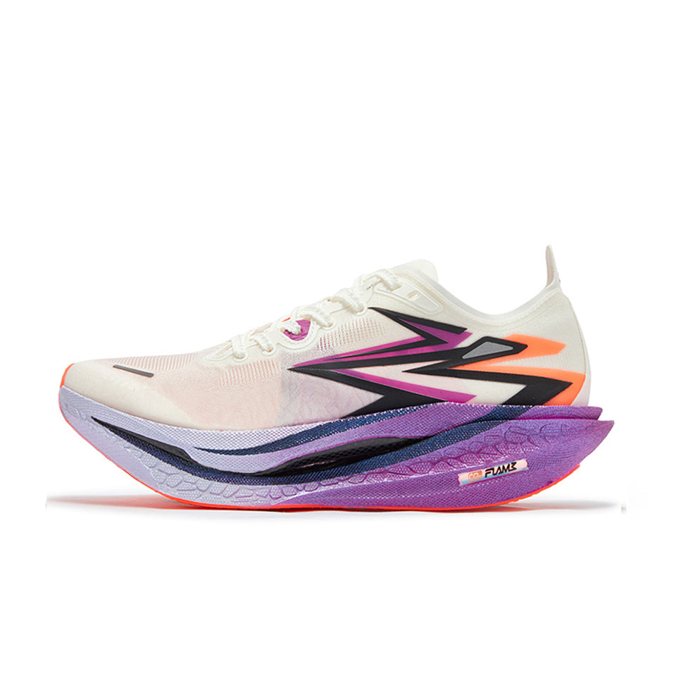 361° Flame 4 'White Purple' | Running Shoes