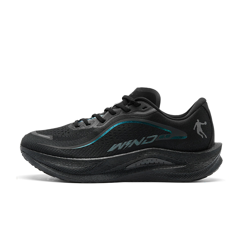 QIAODAN Wind-Running 2.0 chaussures de running 'Noir Gris'