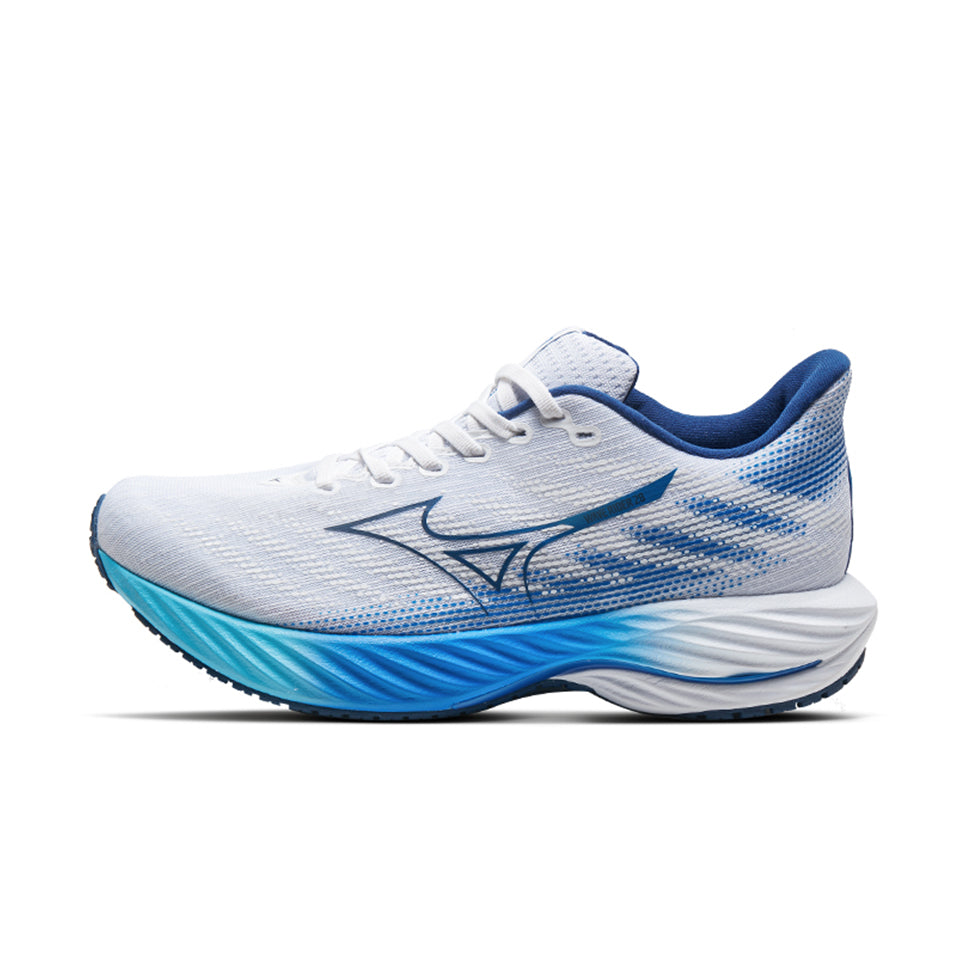 Mizuno Wave Rider 28 'White Estate Blue' | Running Shoes