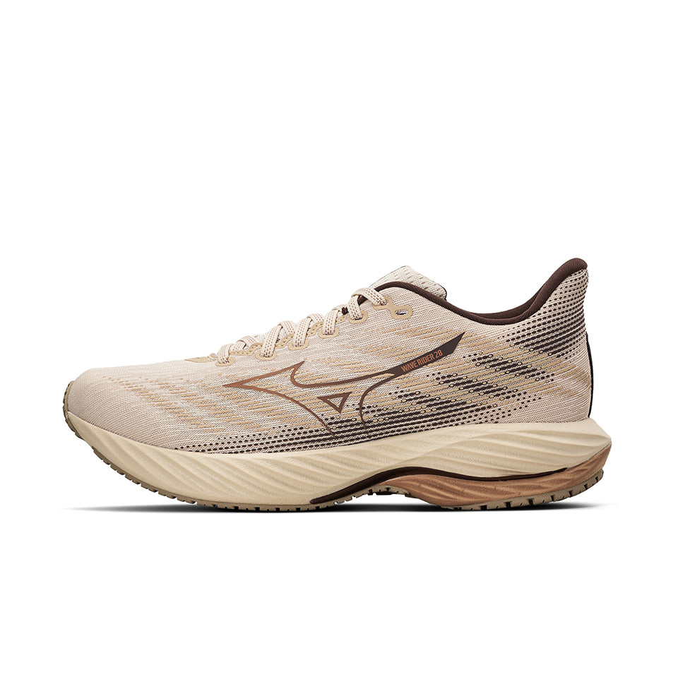 Mizuno Wave Rider 28 'Beige Brown' | Running Shoes