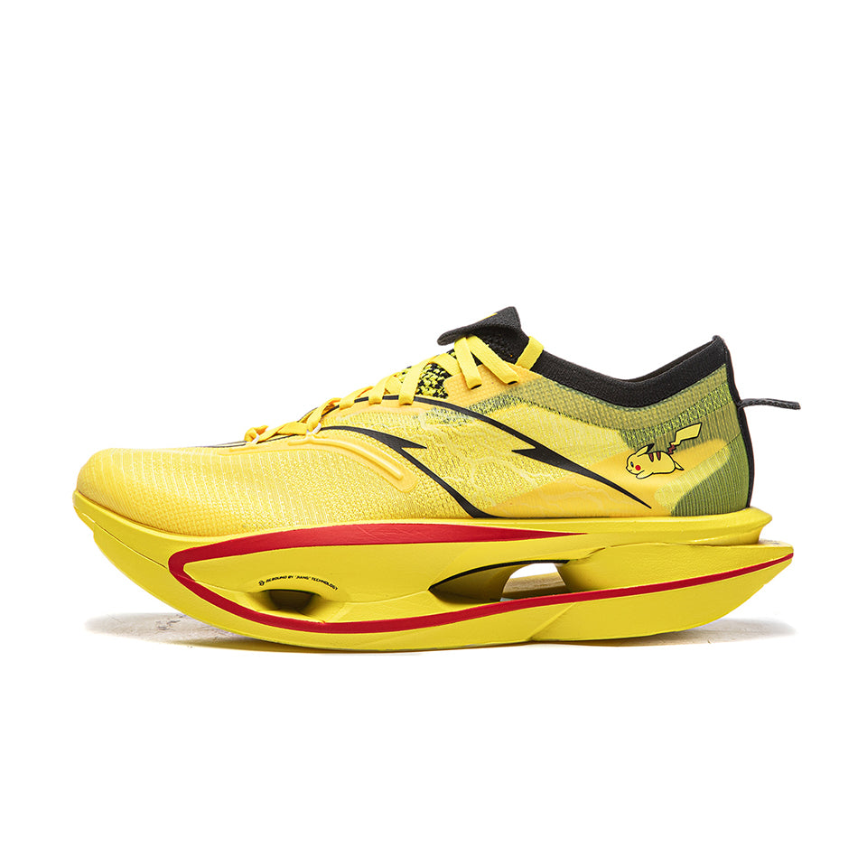 Pokemon x LiNing Feidian 5 ULTRA 'Cattail Yellow' | Running Shoes