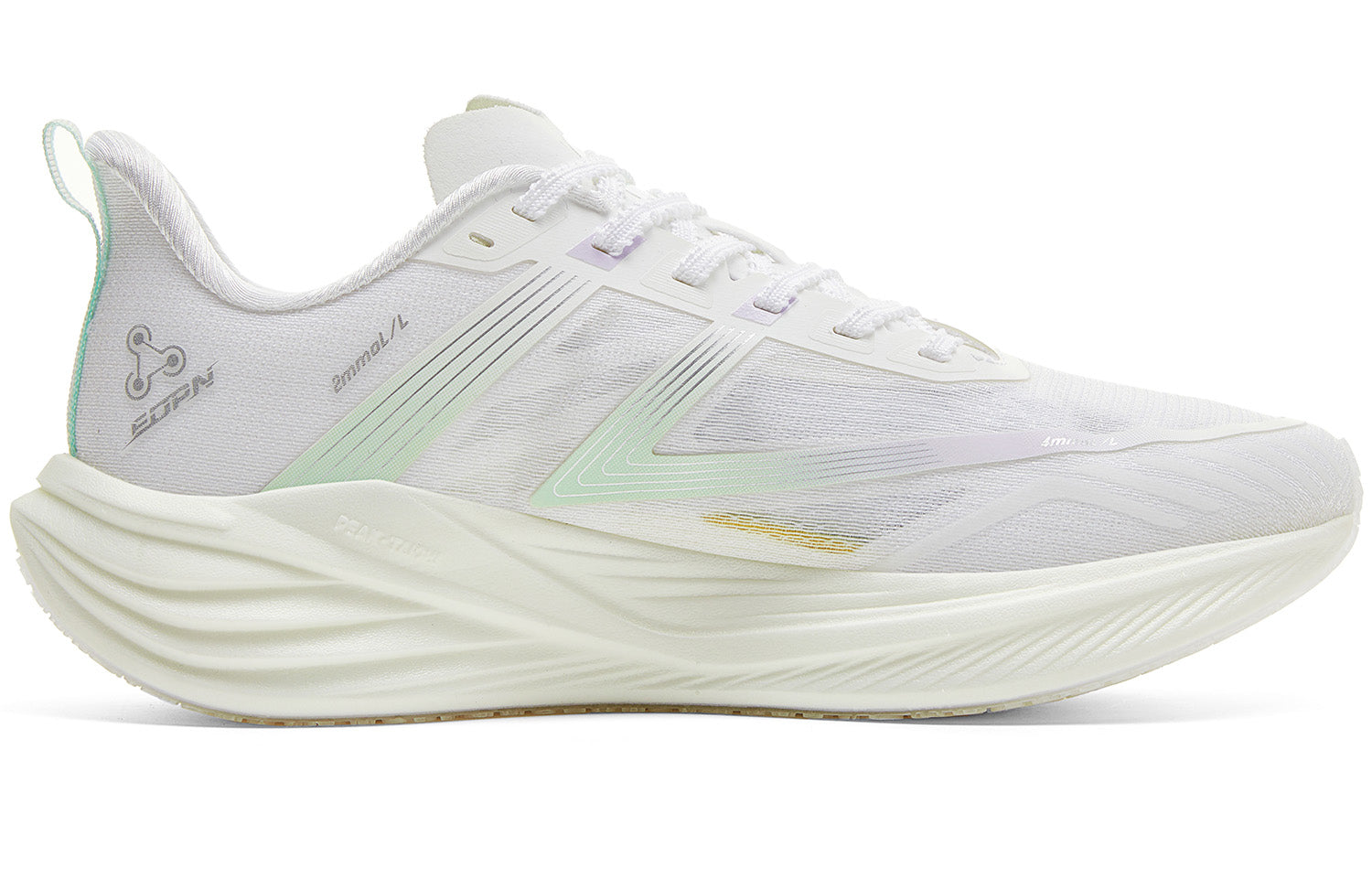 Peak Second Breath 3.0 'White/Green/Purple' | Running Shoes