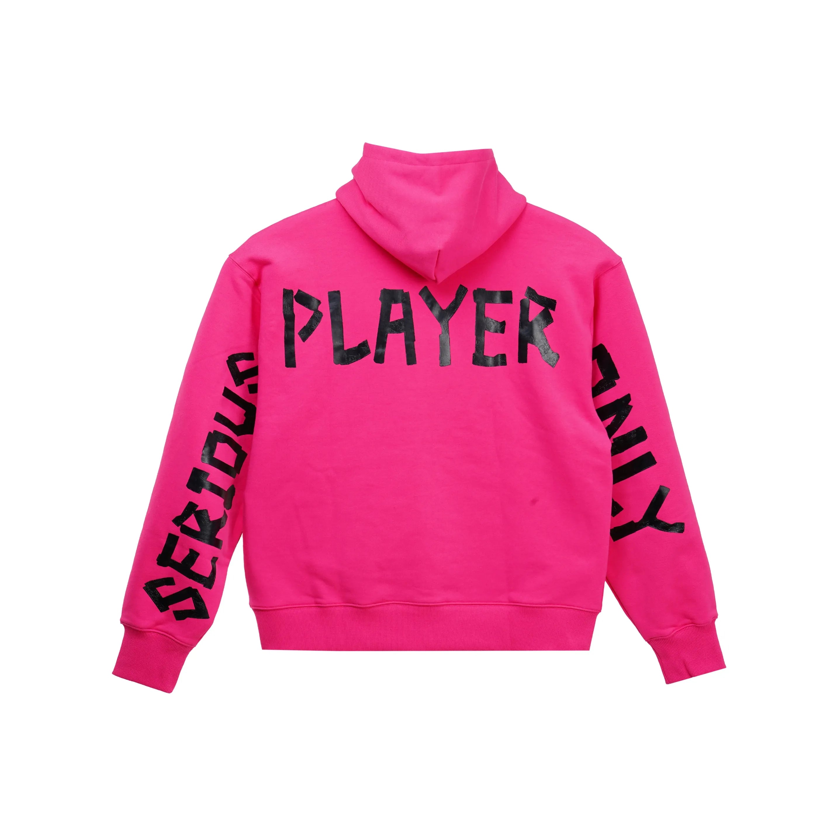 Serious Player Only Zip Up Hoodie-BANNED