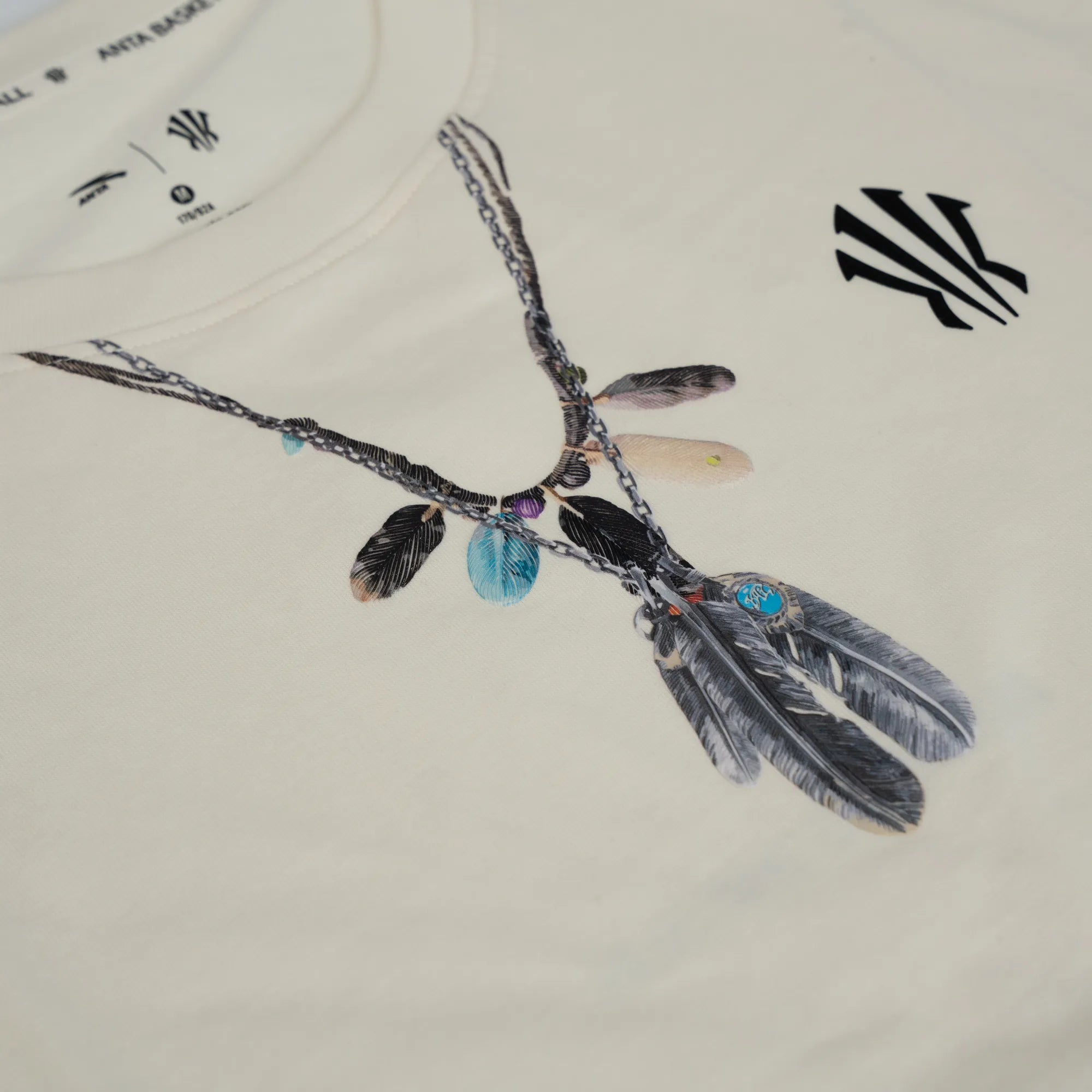 アンタ カイ ネックレス Tシャツ 「バニラホワイト」