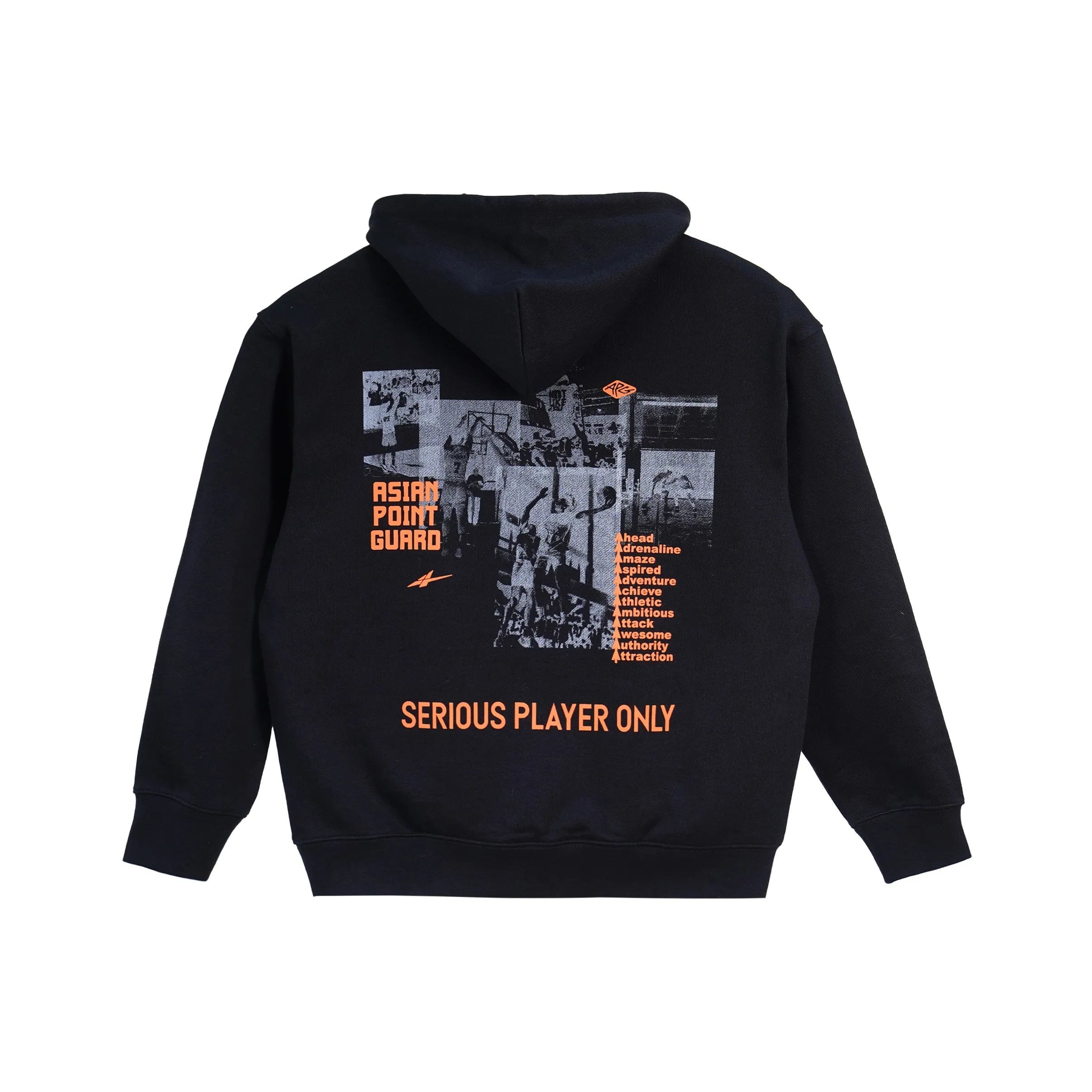 Serious Player Only x APG Pullover Hoodie Black