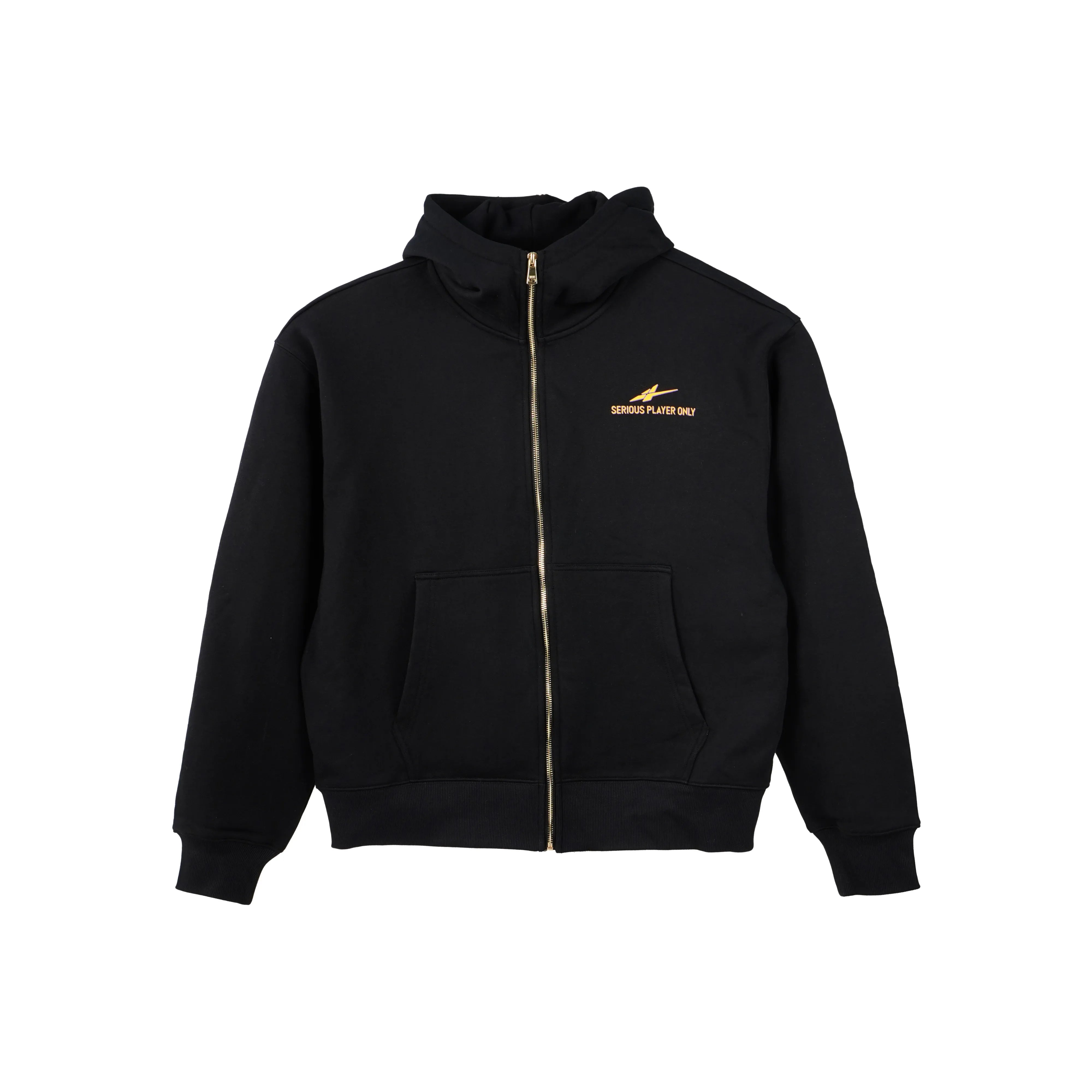Serious Player Only Rits Omhoog Hoodie-Brand-BLACK MAMBA