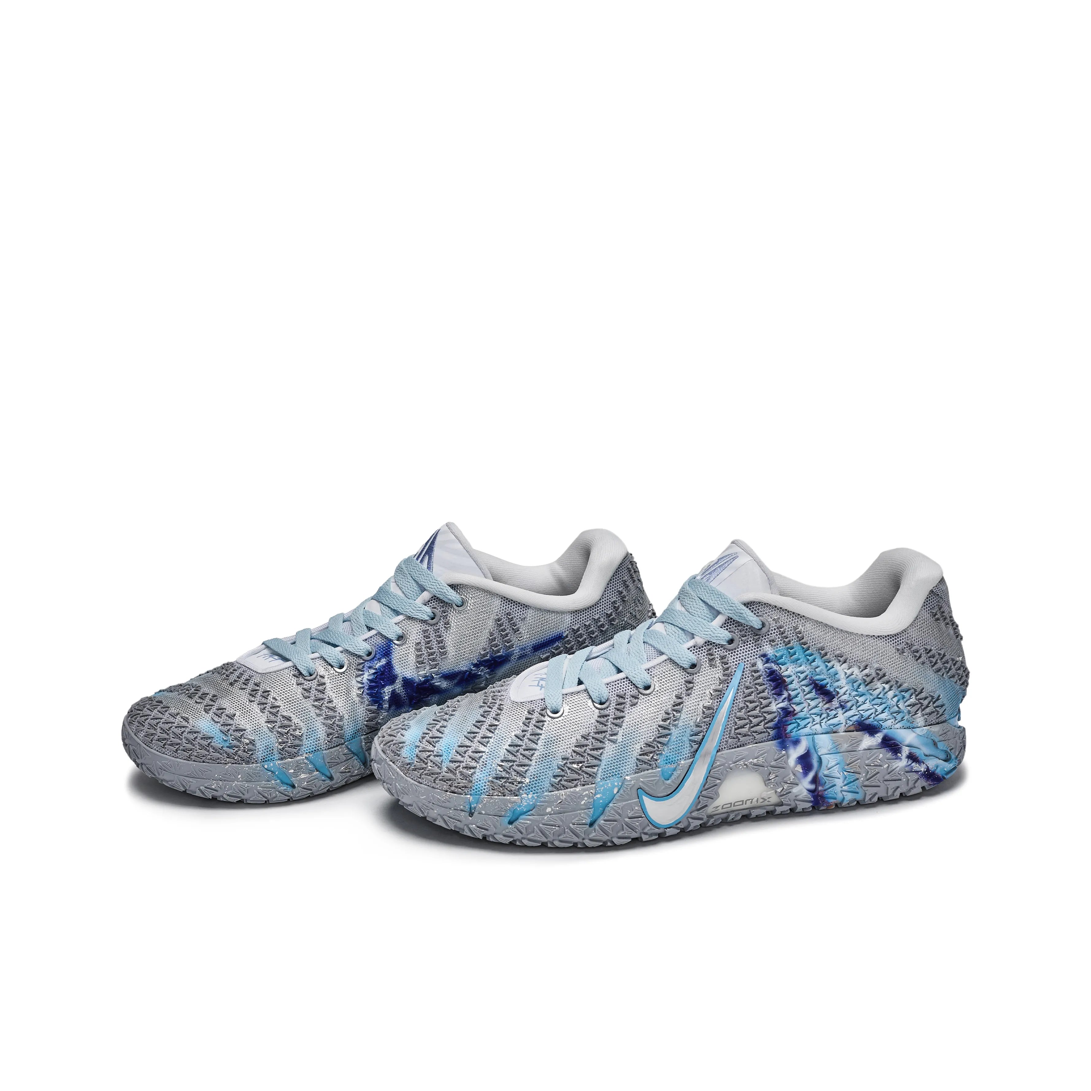 Nike Ja 3 'Blue Silver' [Customized]