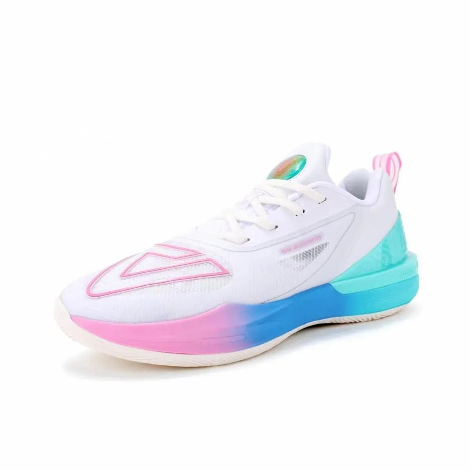Peak Taichi Surging Big Triangle 3.0 'White Pink Blue' - Kicksown store