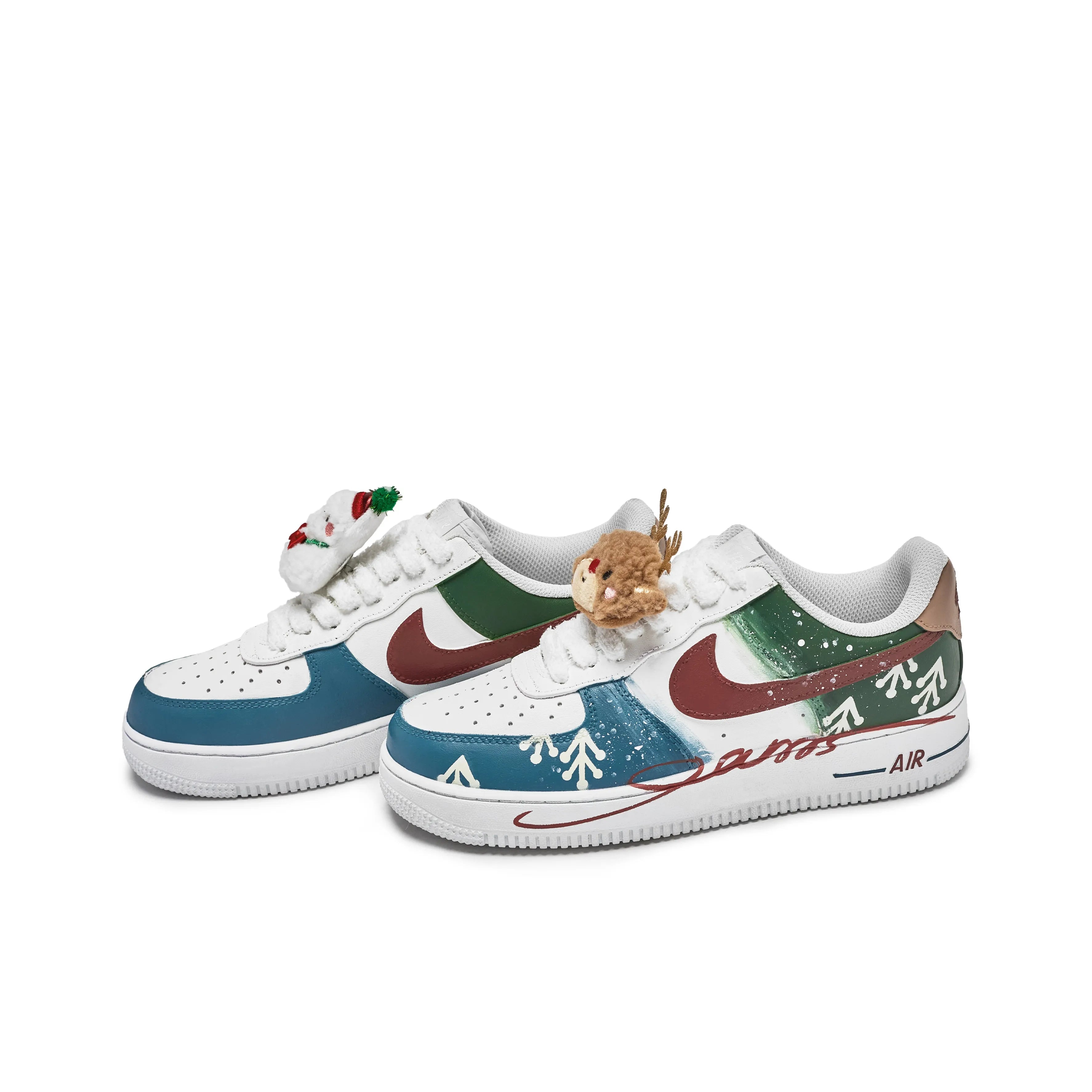 Nike Air Force 1 'Christmas' [Customized]