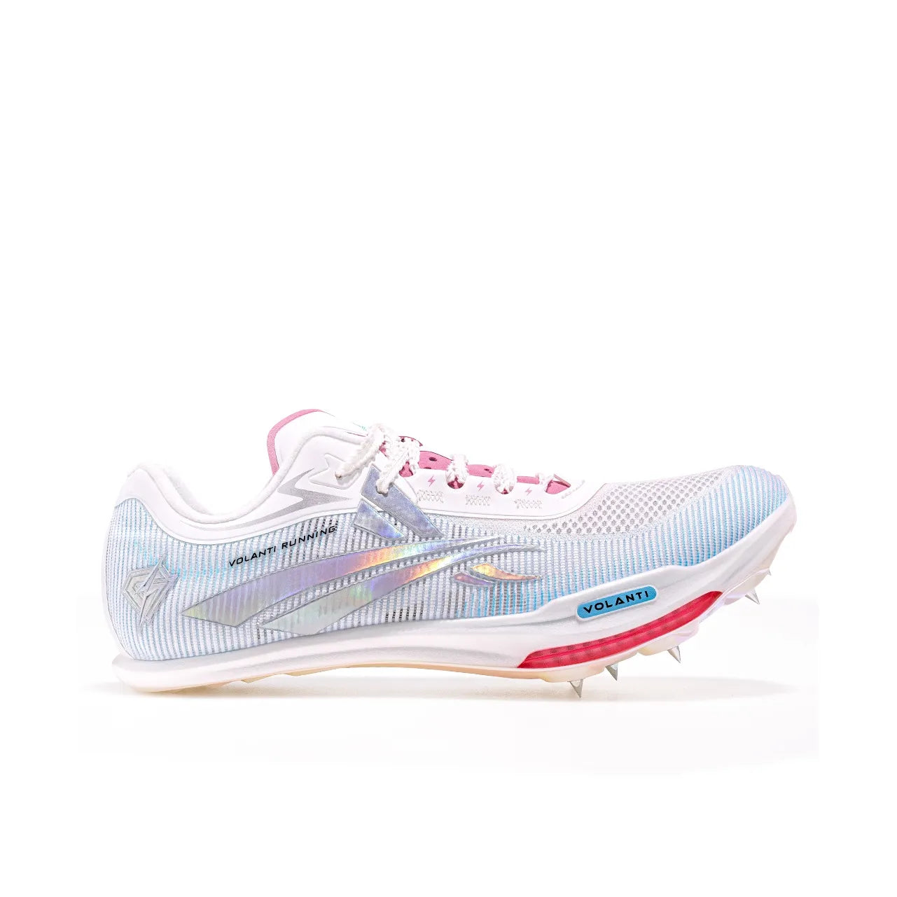 Volanti Rocket Air Cushion Spike Shoes 'Blue/Pink Mismatch'