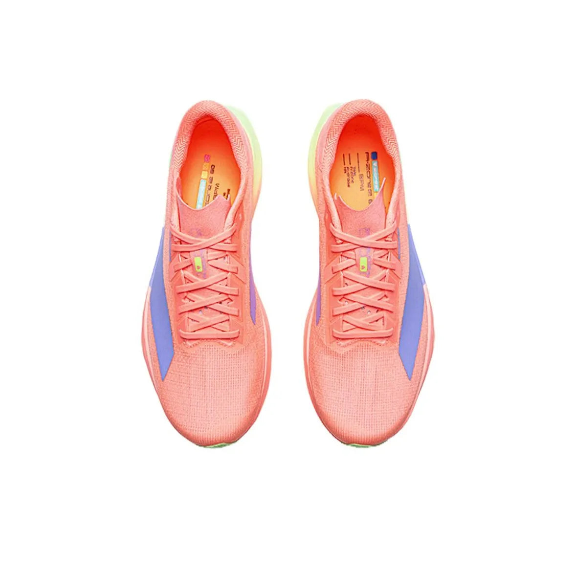 Anta Zone 2 Heart Rate 90 'Fluorescent Pearlescent Red' | Running Shoes