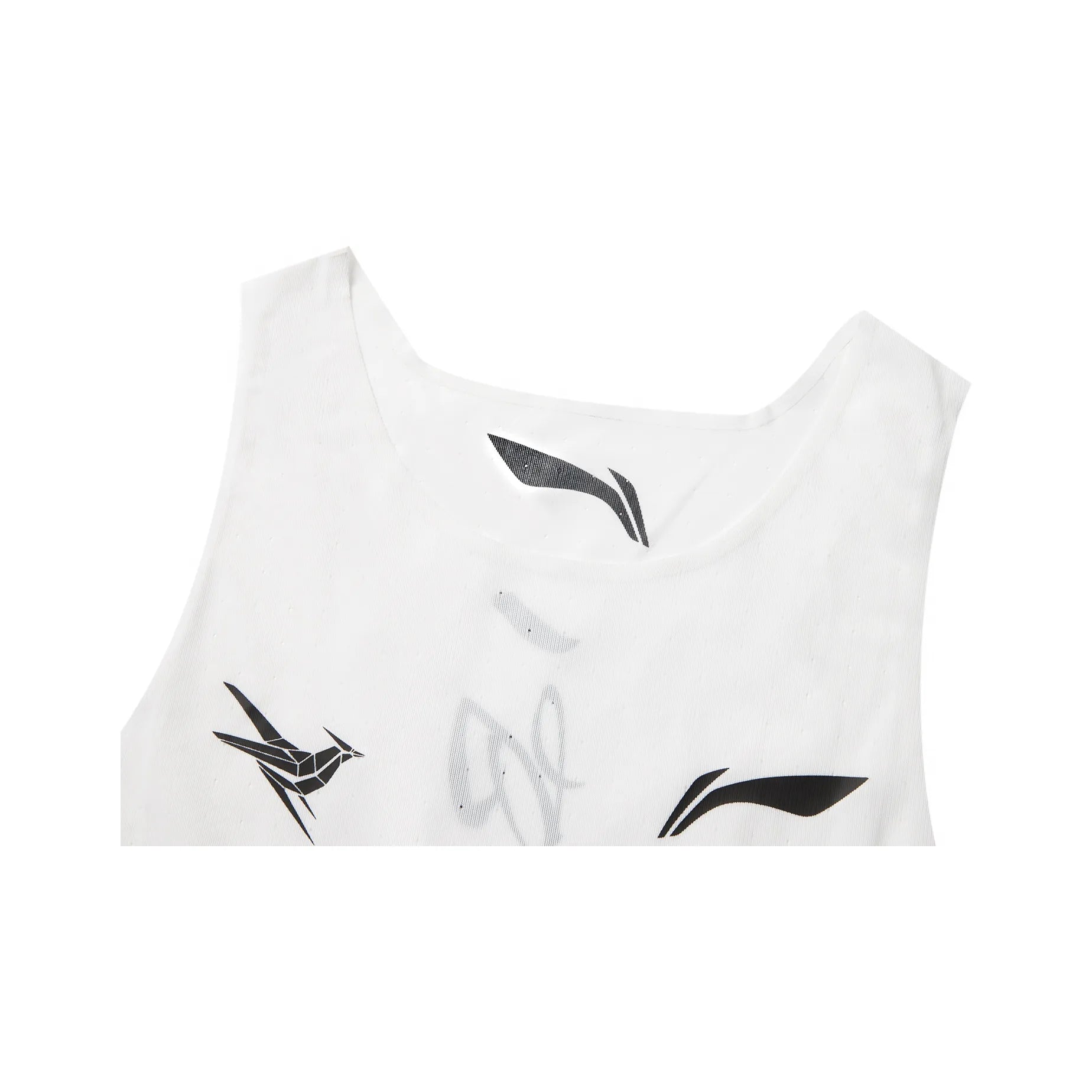 Lining Dragon Flight Stretch Sleeveless Top Men 'Blanco'