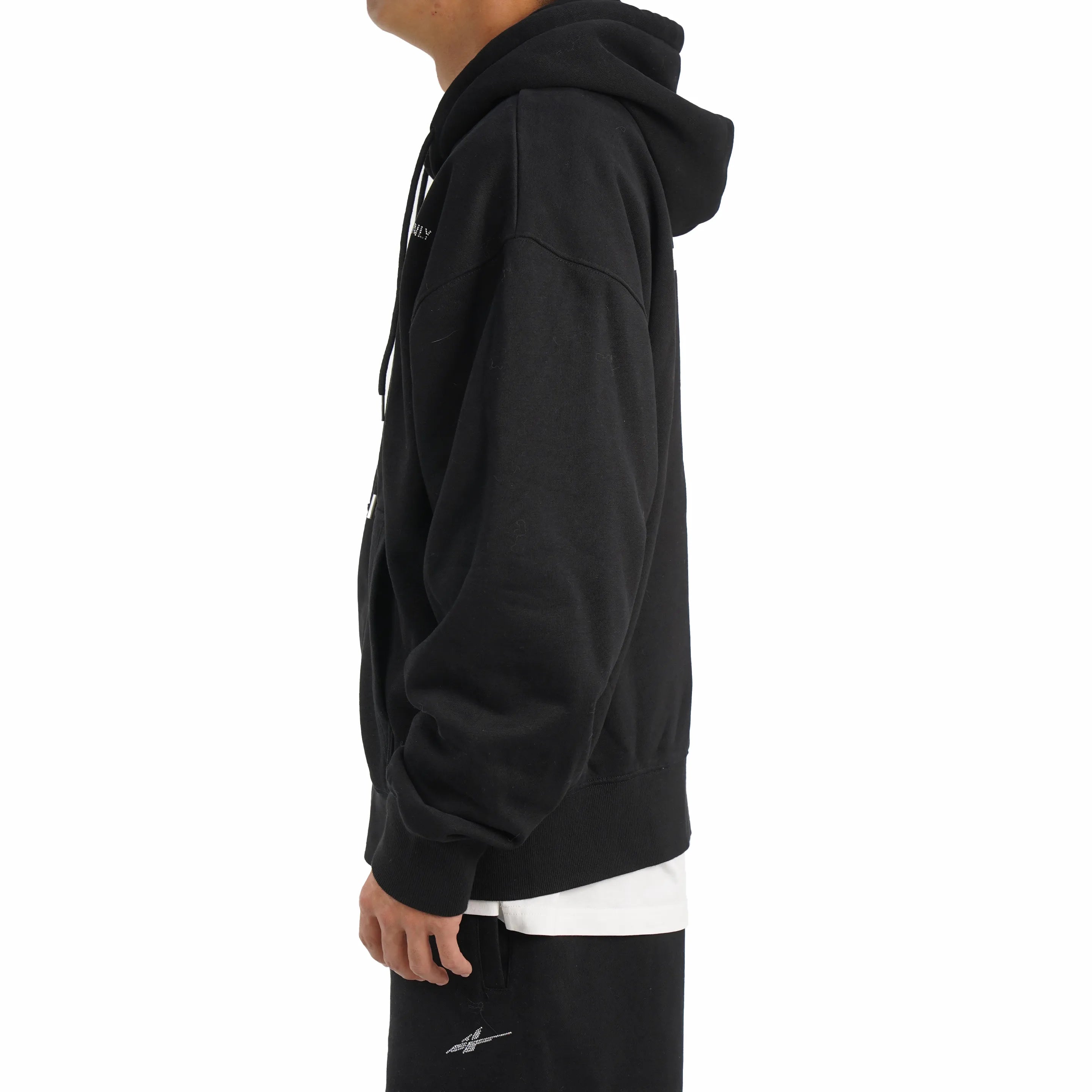 SPO Zip Up Hoodie-Diamond Black
