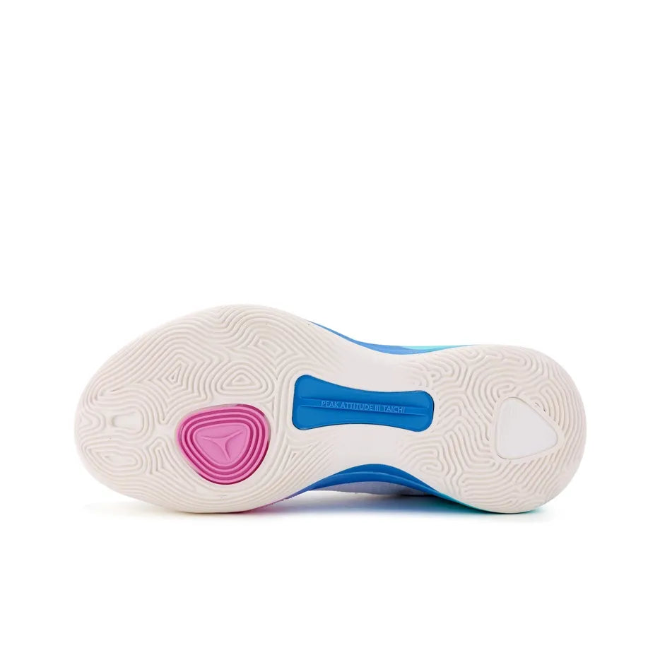 Peak Taichi Surging Big Triangle 3.0 'White Pink Blue' - Kicksown store