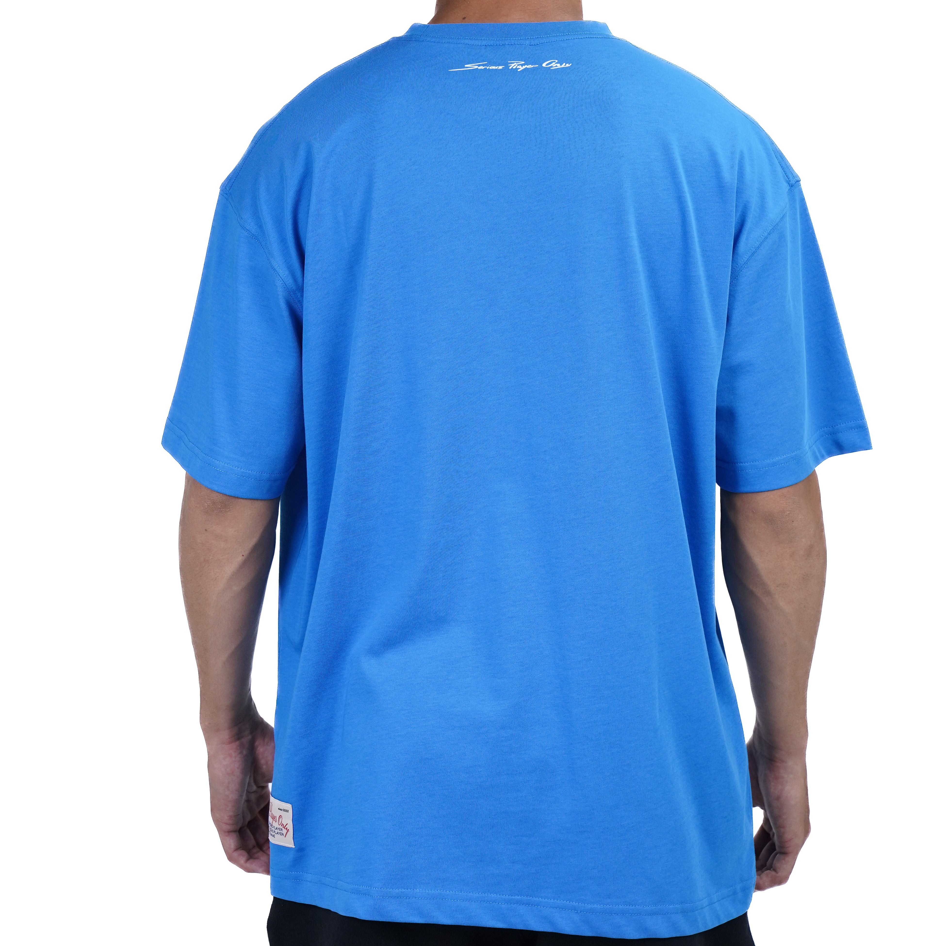Serious Player Only Everyday Oversize Cut Short Sleeves Tee Kaizen Blue
