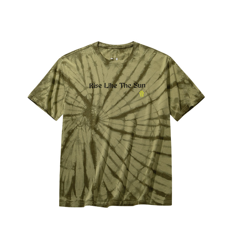 Anta Kai T-shirt 'Green Full Print'