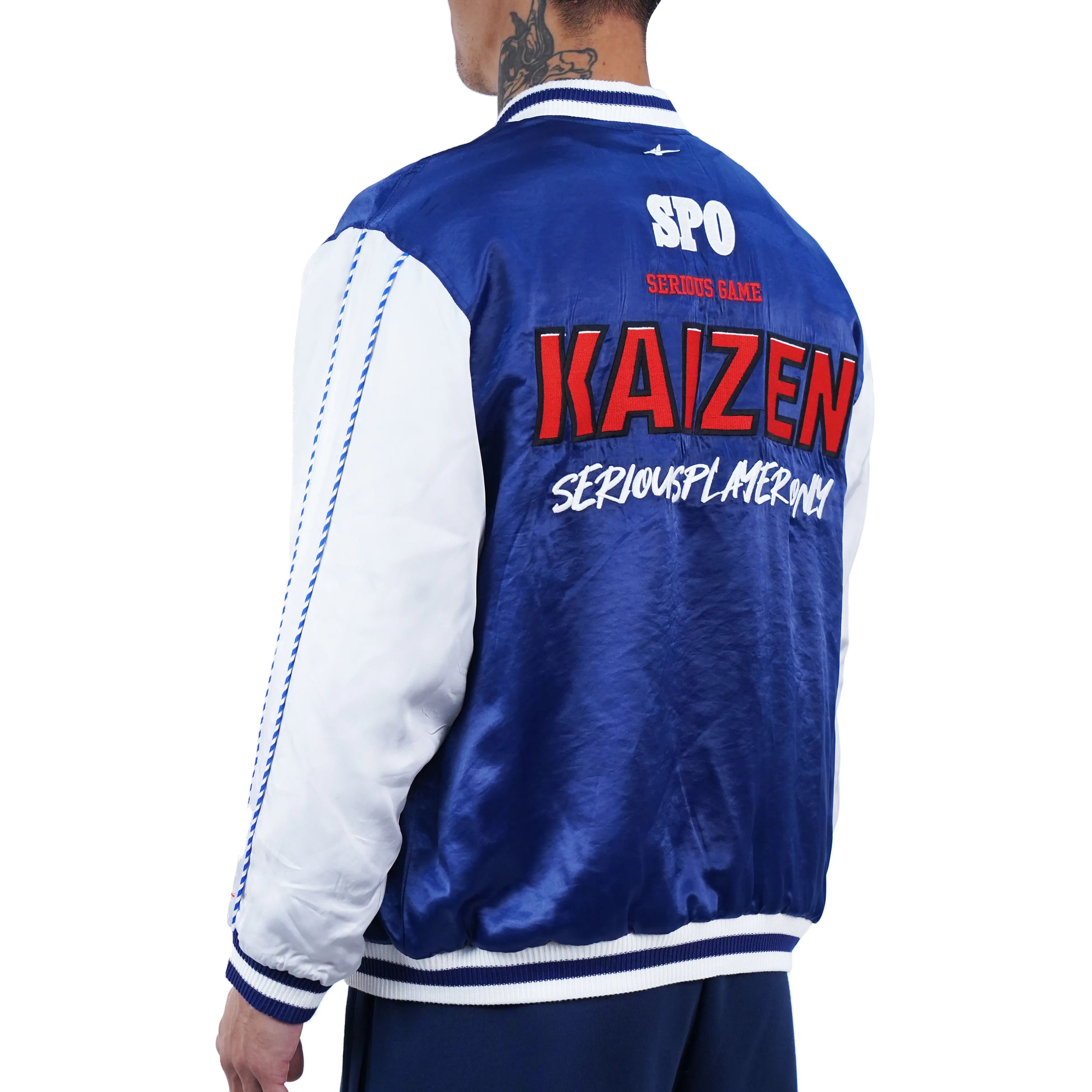 Serious Player Only Vintage Lightweight Jacket KAIZEN Azul