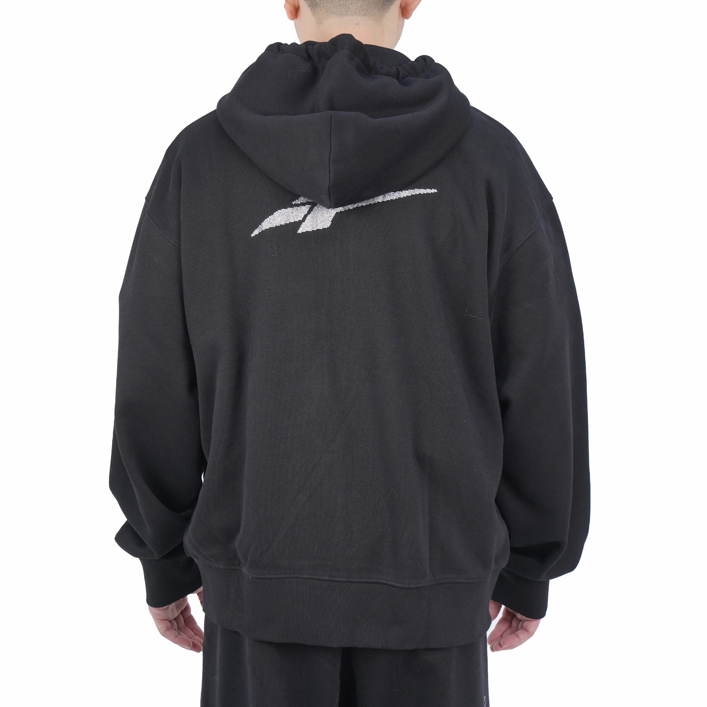 SPO Zip Up Hoodie-Diamond Black