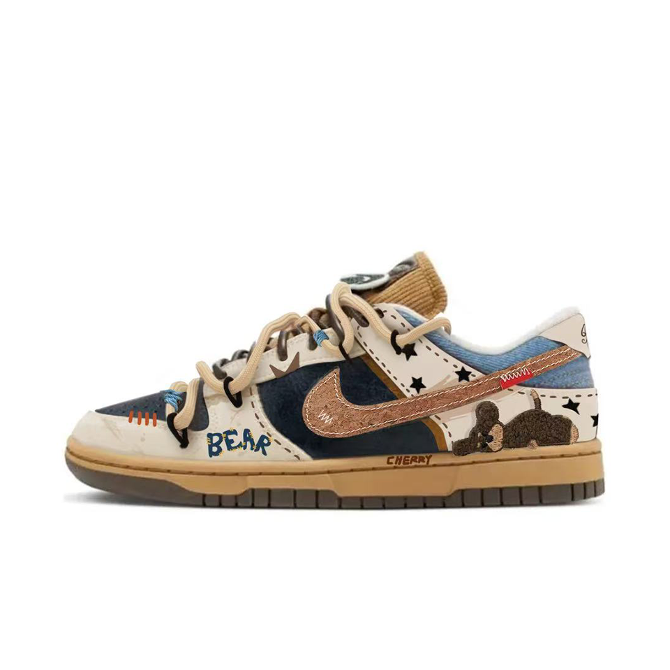 Nike Dunk Low Top 'Panda Bear' [Customized]